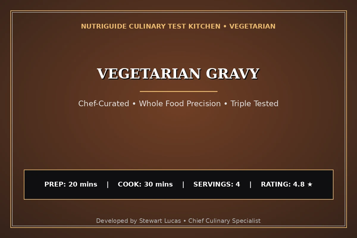 Vegetarian Gravy