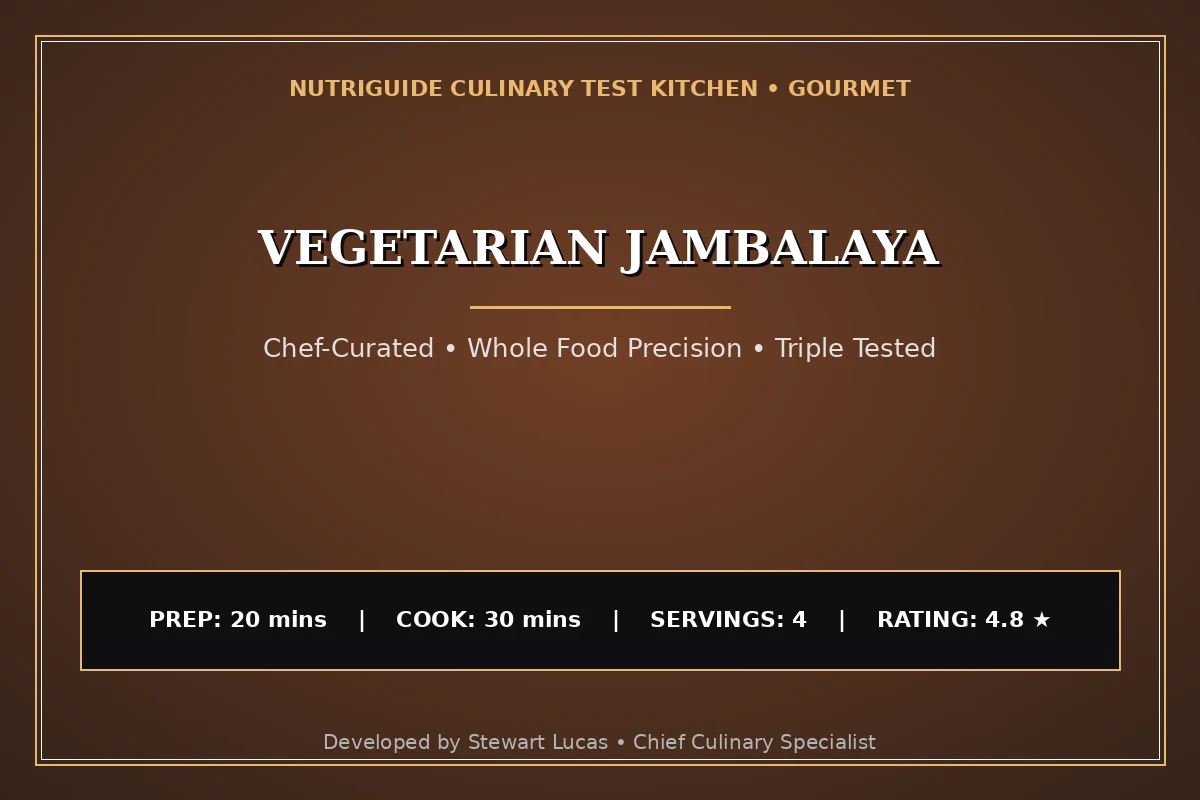 Vegetarian Jambalaya
