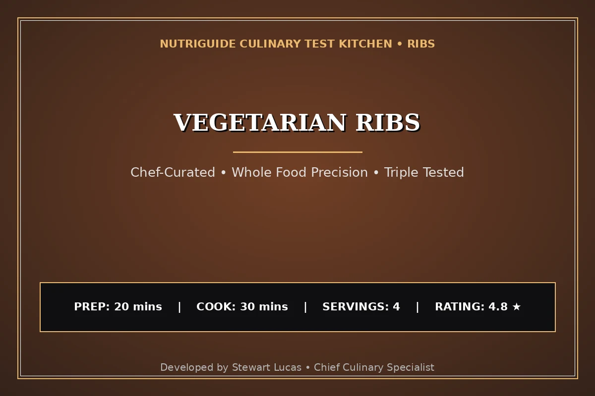 Vegetarian Ribs
