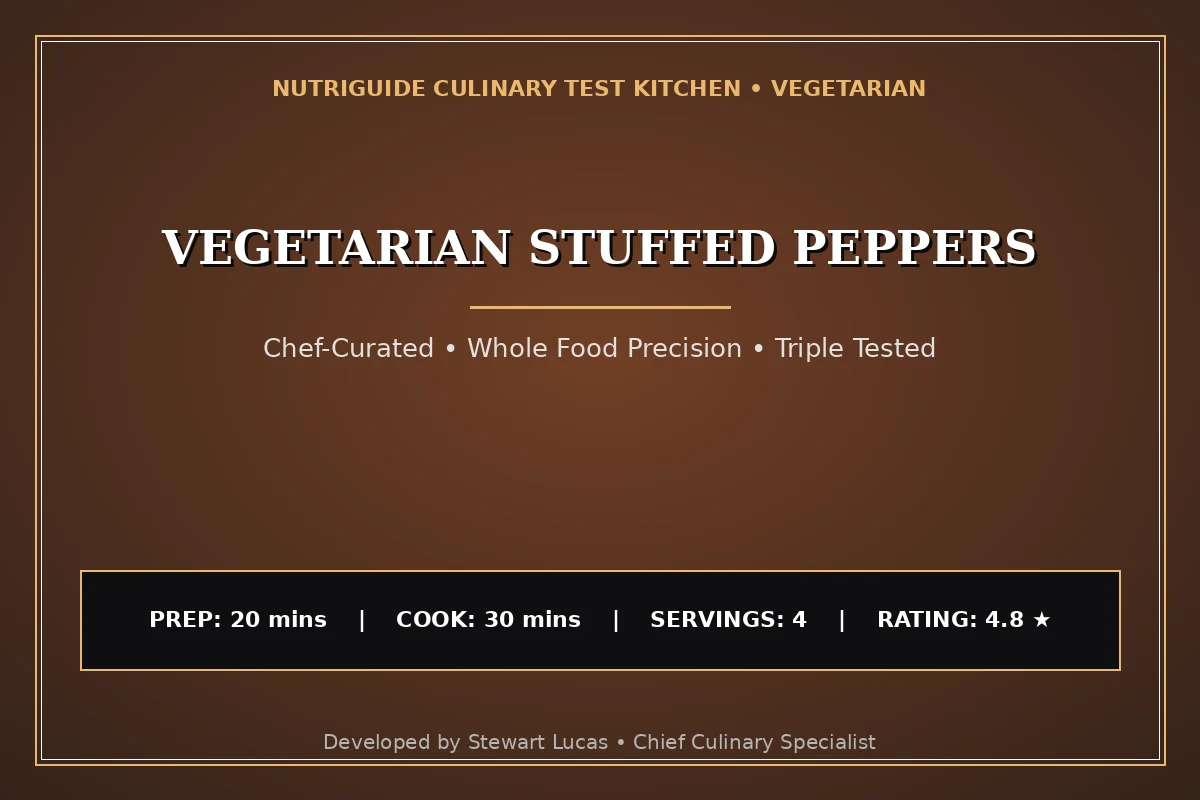 Vegetarian Stuffed Peppers