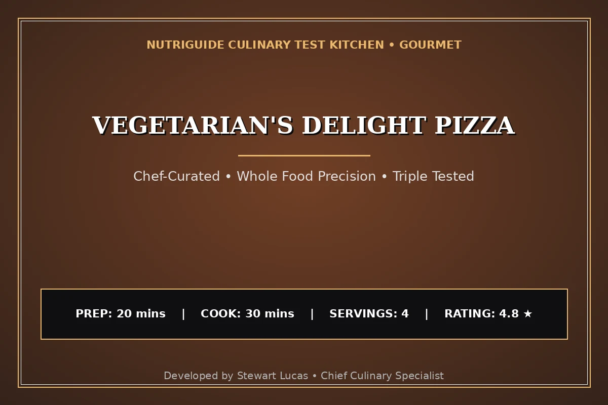 Vegetarian'S Delight Pizza