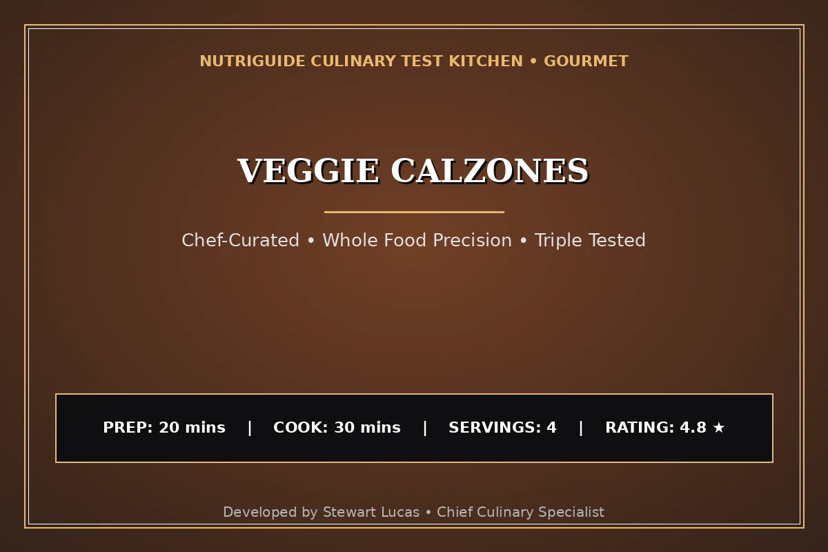 Veggie Calzones