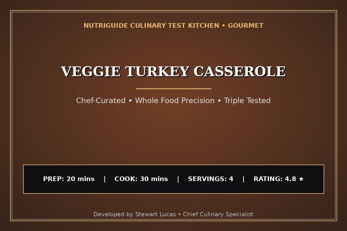 Veggie Turkey Casserole