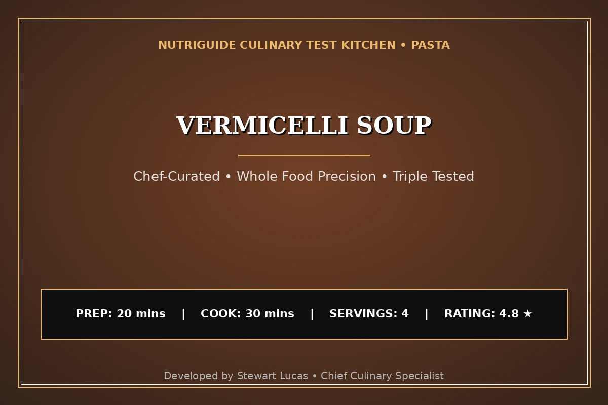Vermicelli Soup