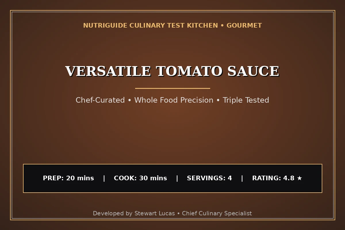 Versatile Tomato Sauce