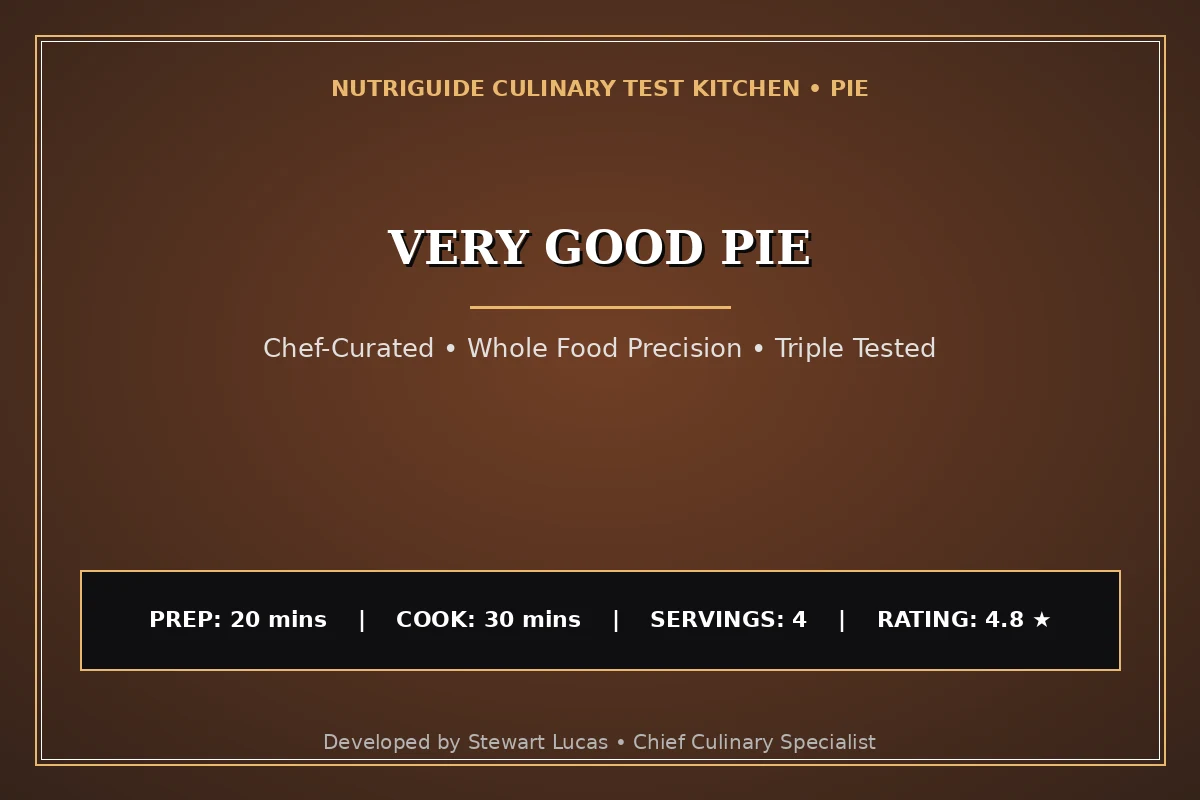 Very Good Pie