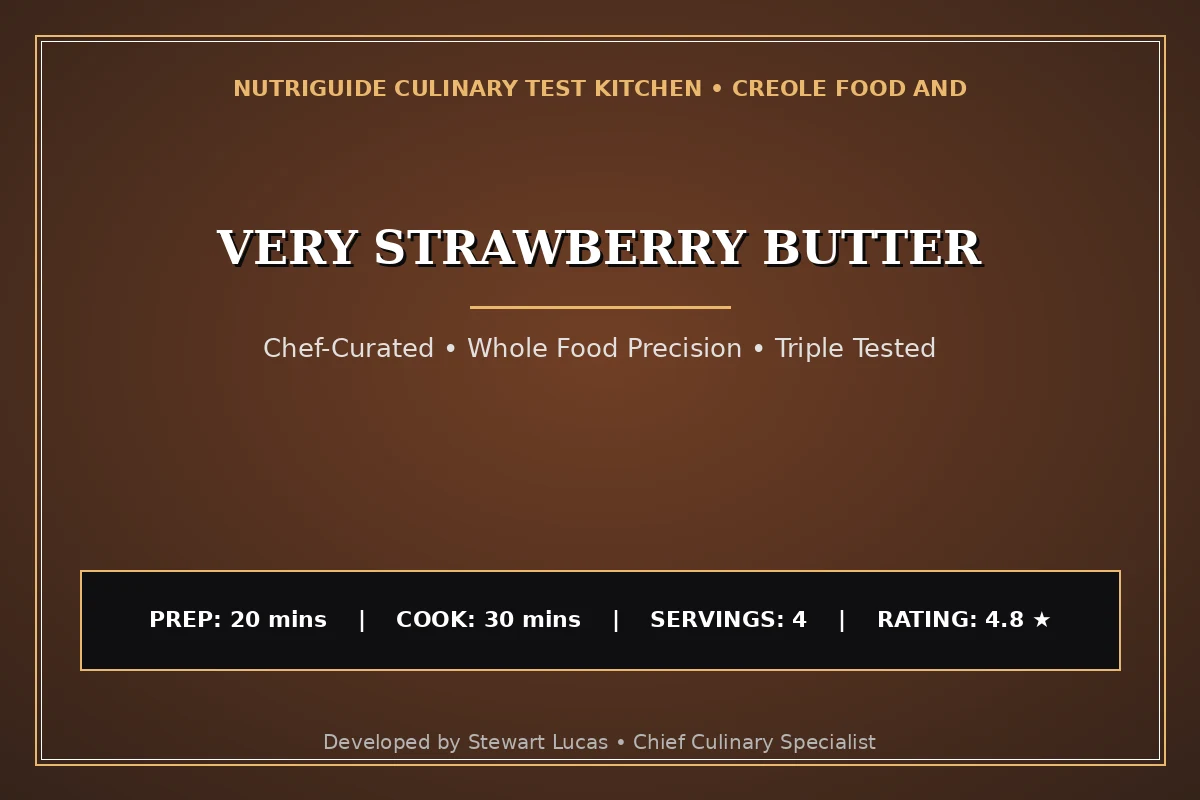 Very Strawberry Butter