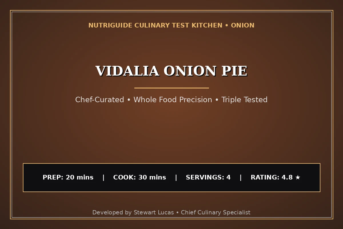 Vidalia Onion Pie
