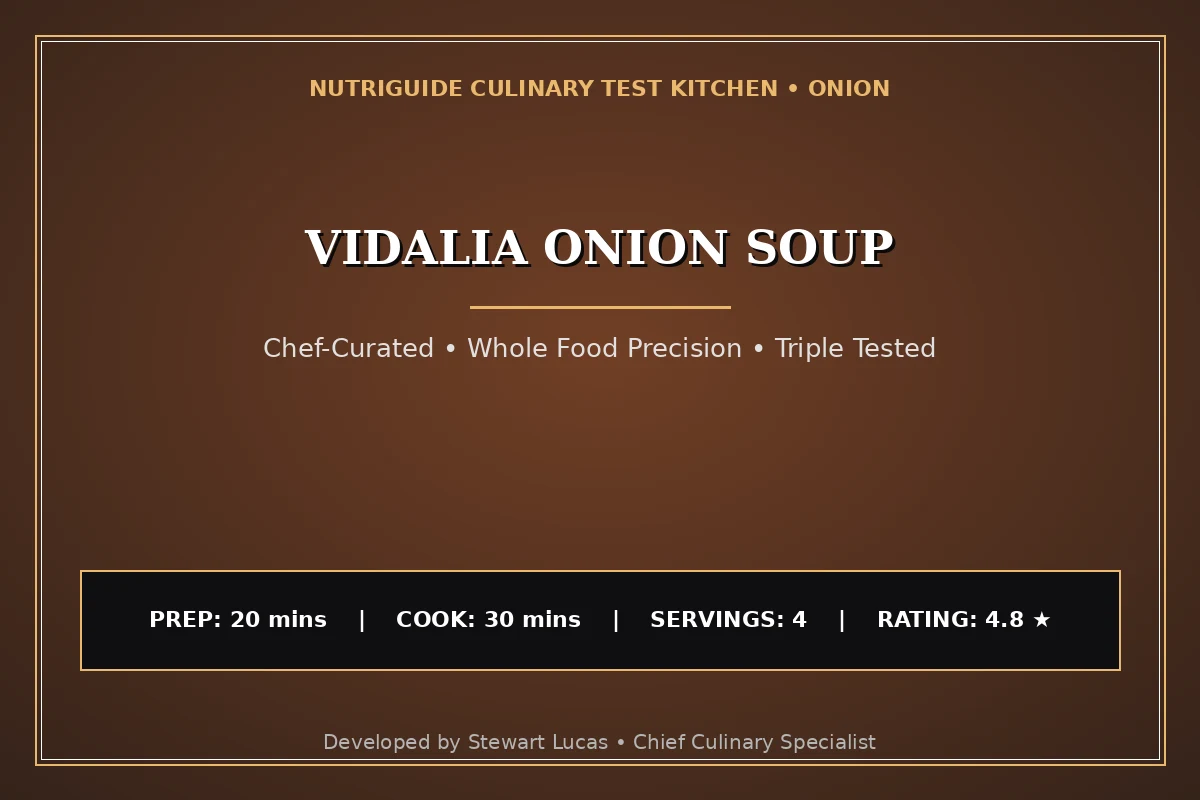 Vidalia Onion Soup