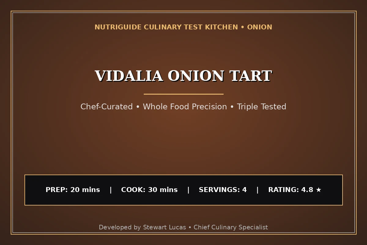 Vidalia Onion Tart