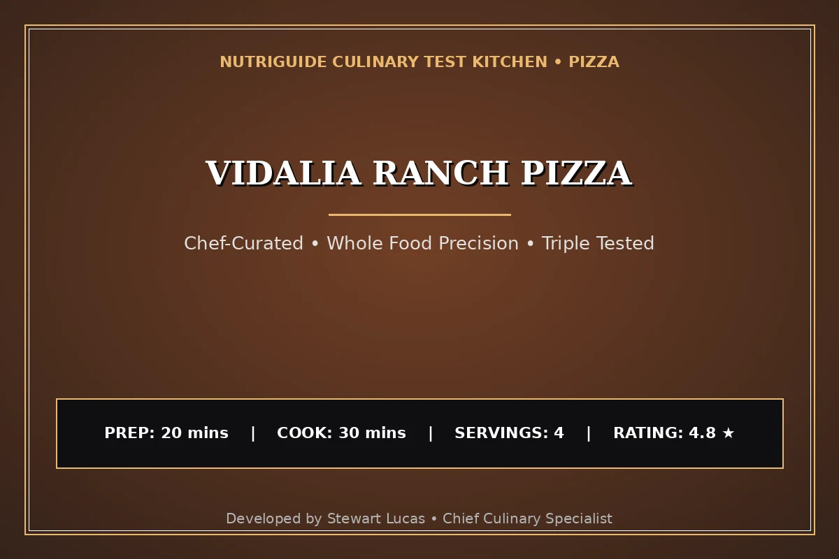 Vidalia Ranch Pizza