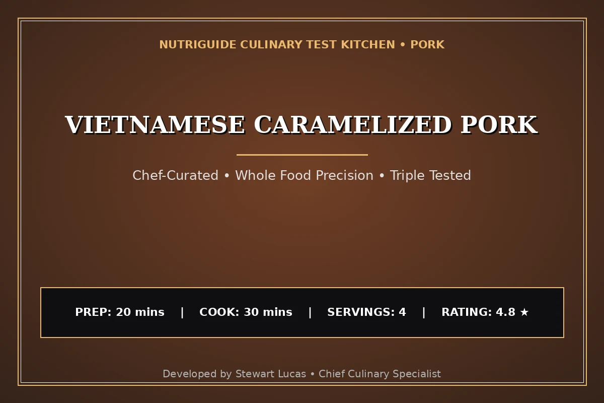 Vietnamese Caramelized Pork