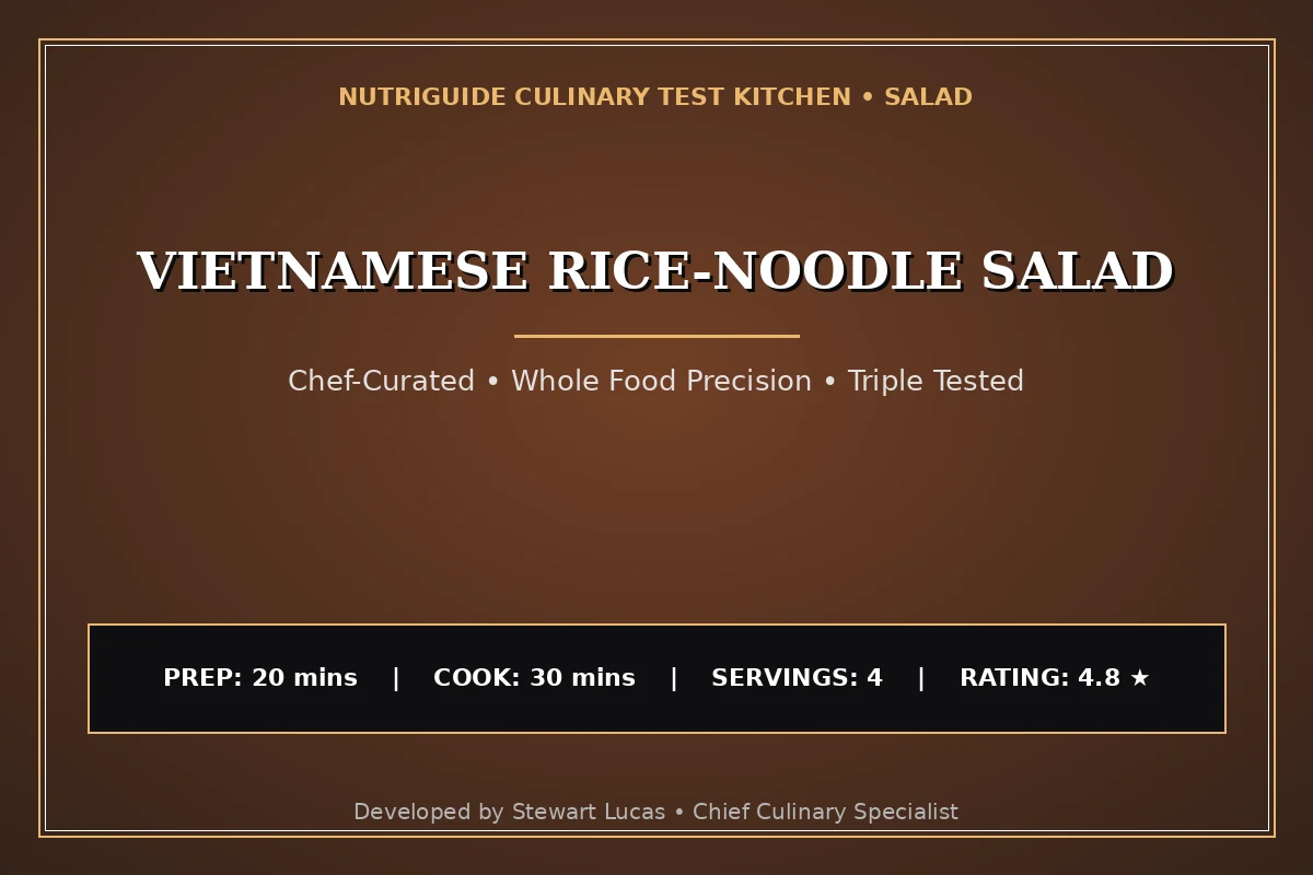 Vietnamese Rice-Noodle Salad