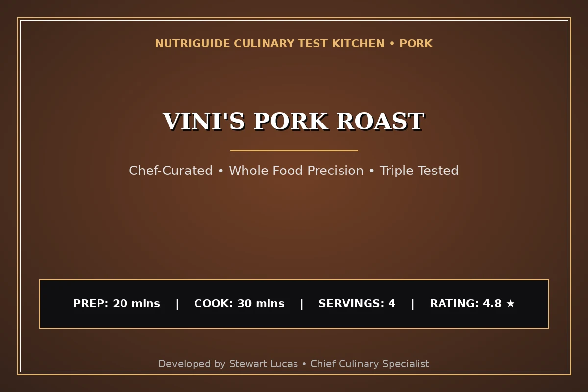 Vini'S Pork Roast