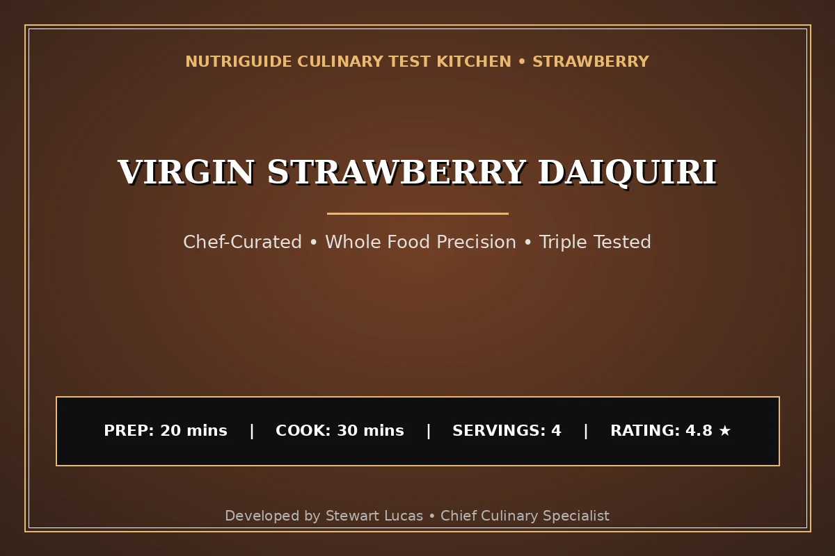 Virgin Strawberry Daiquiri