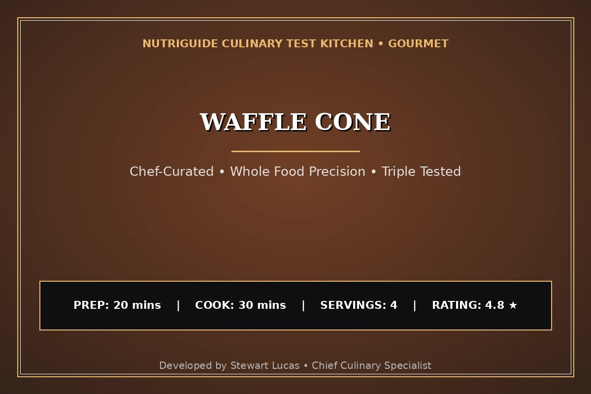 Waffle Cone