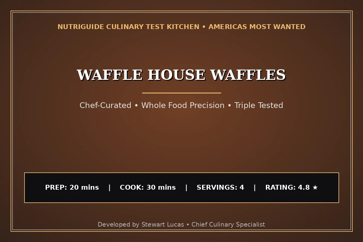 Waffle House Waffles