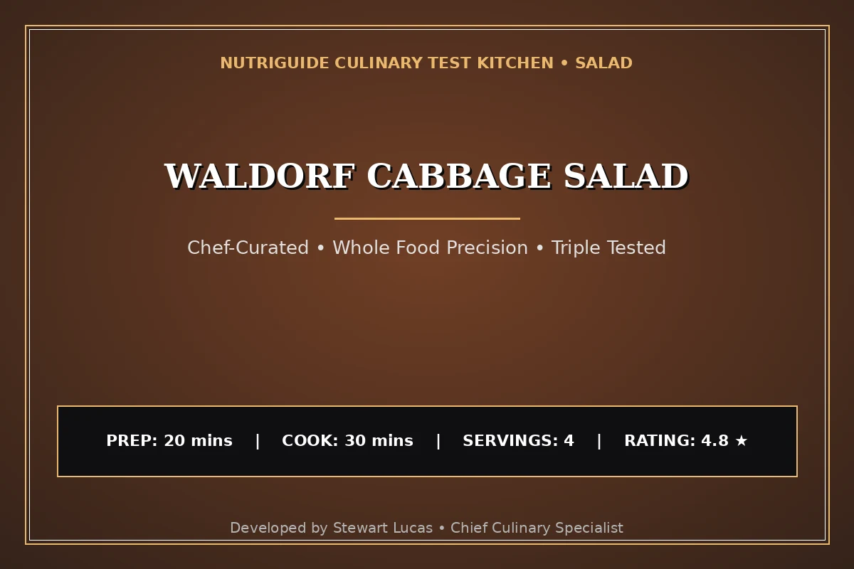 Waldorf Cabbage Salad