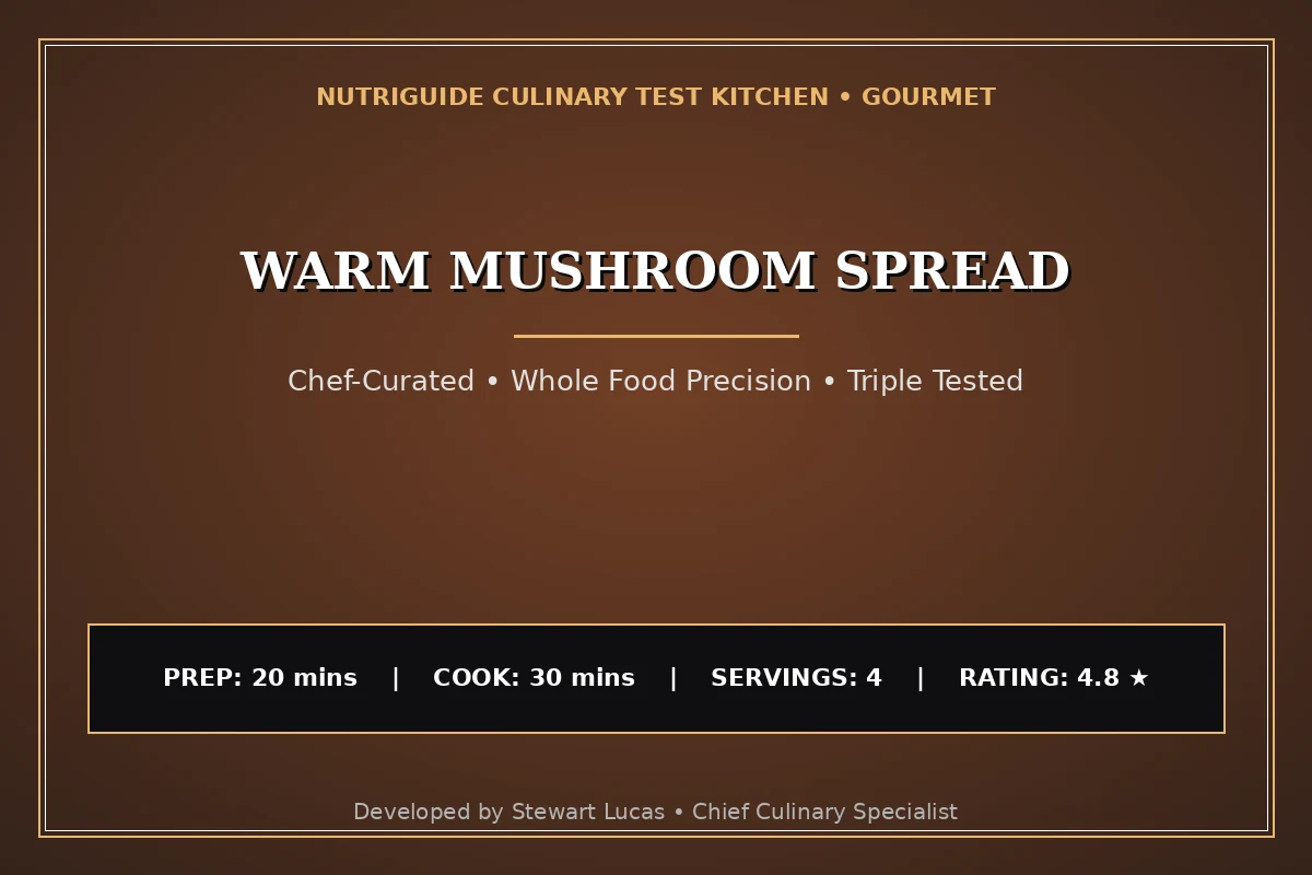 Warm Mushroom Spread