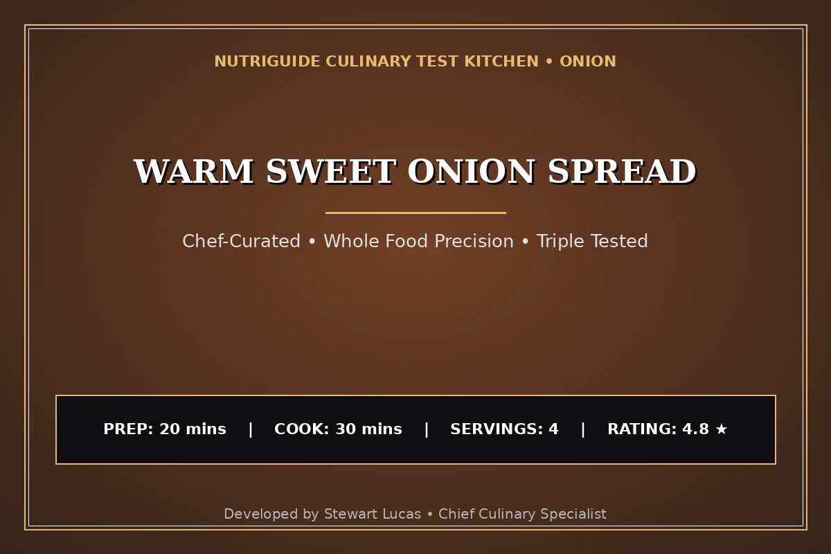 Warm Sweet Onion Spread