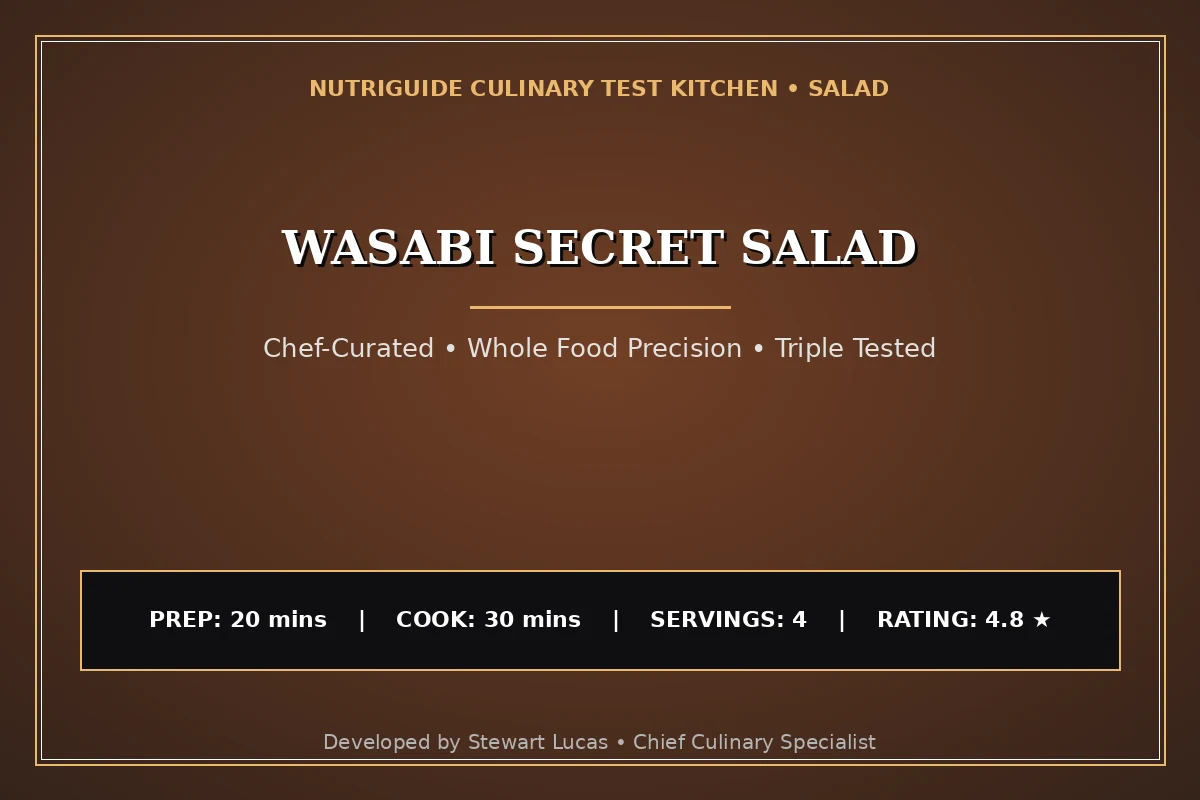 Wasabi Secret Salad