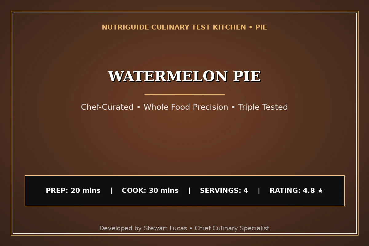 Watermelon Pie