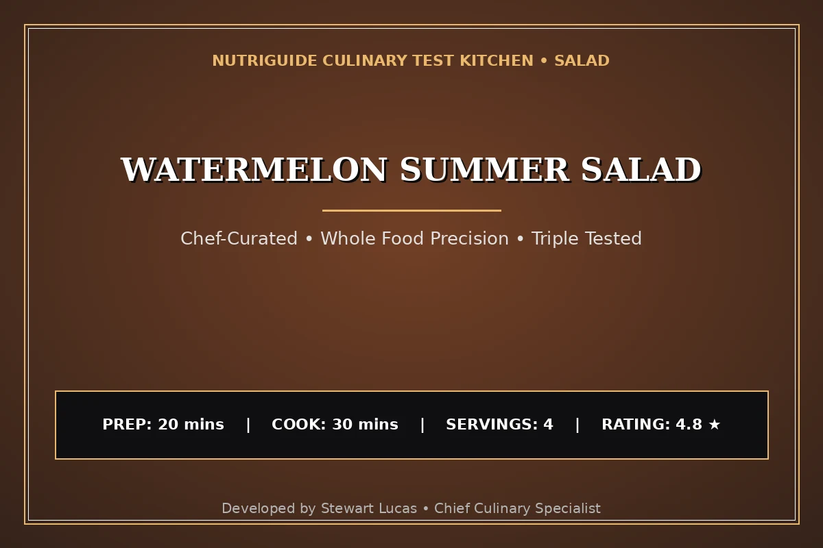 Watermelon Summer Salad