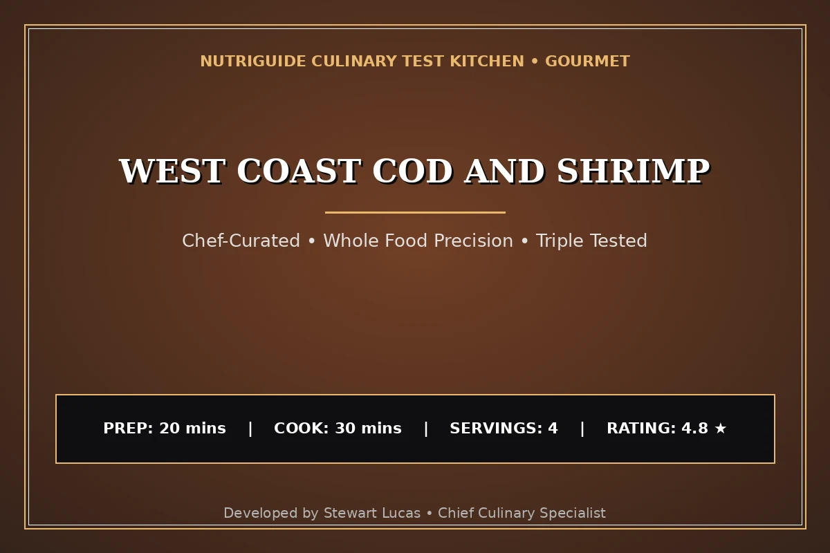West Coast Cod And Shrimp