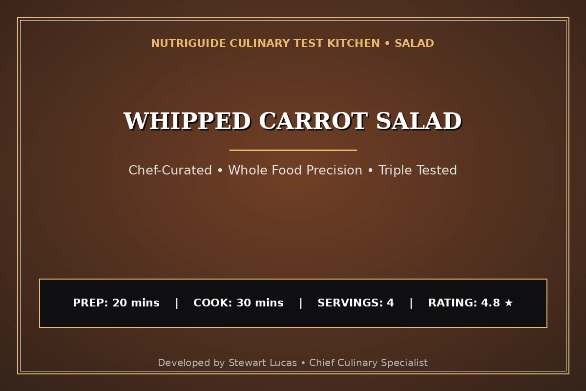 Whipped Carrot Salad