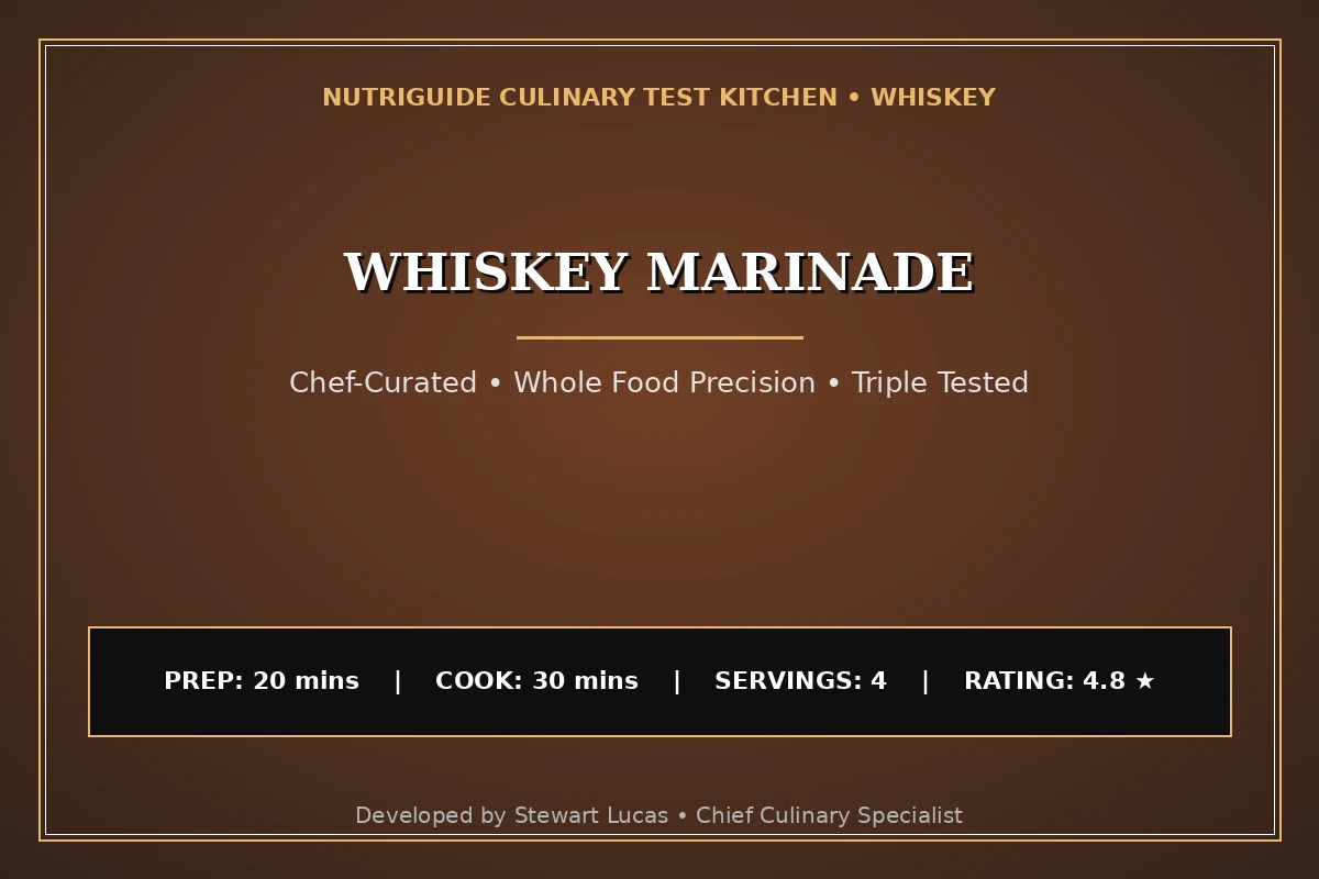 Whiskey Marinade
