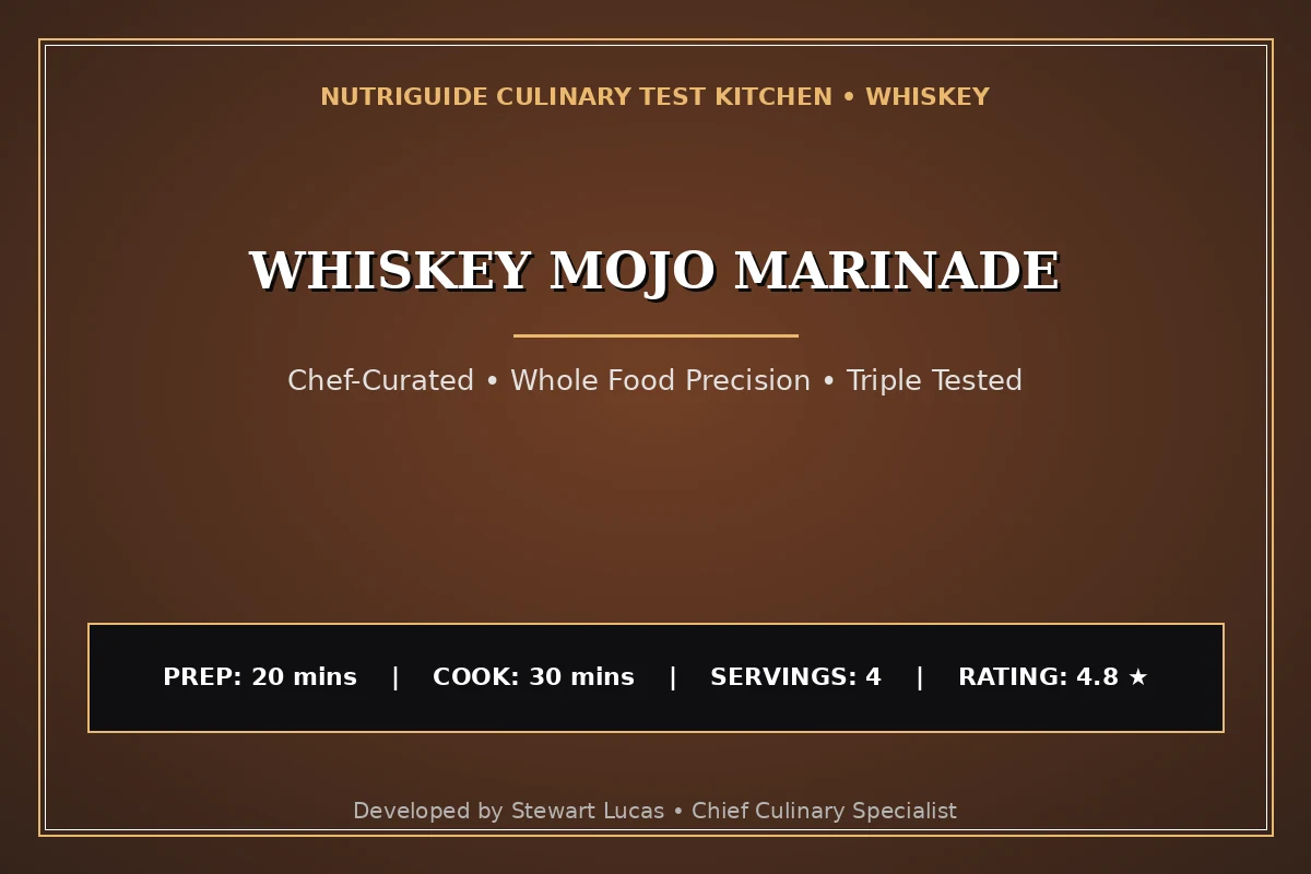 Whiskey Mojo Marinade