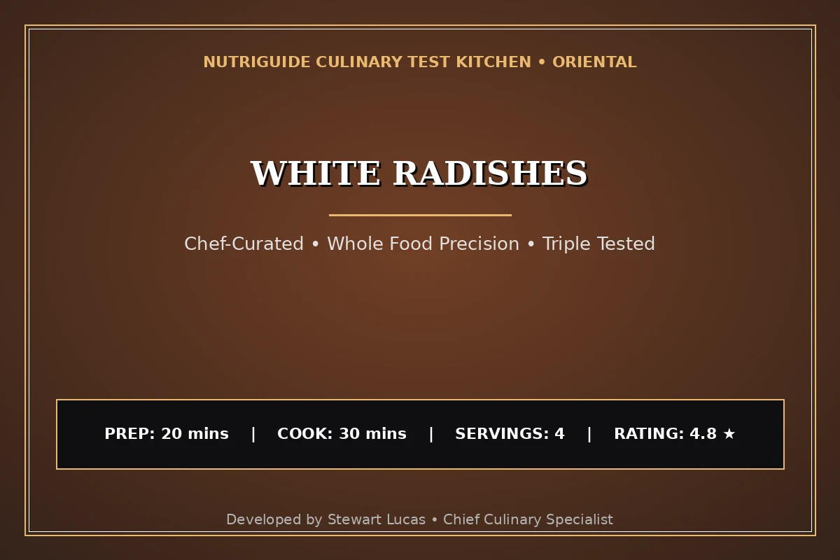 White Radishes