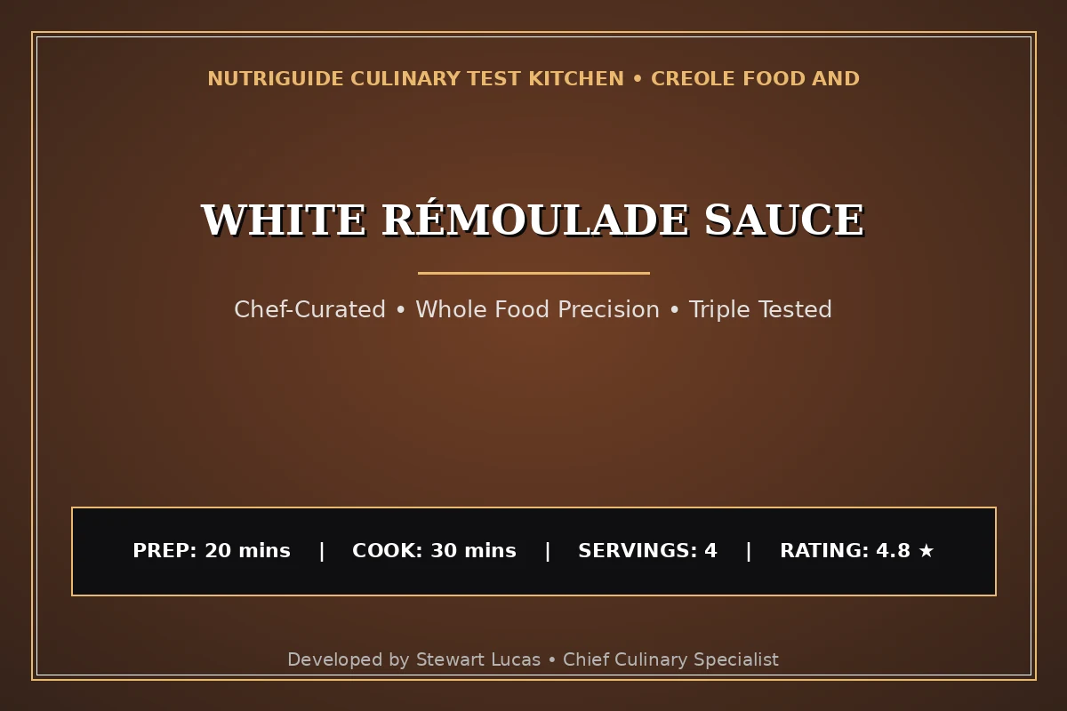 White Rémoulade Sauce