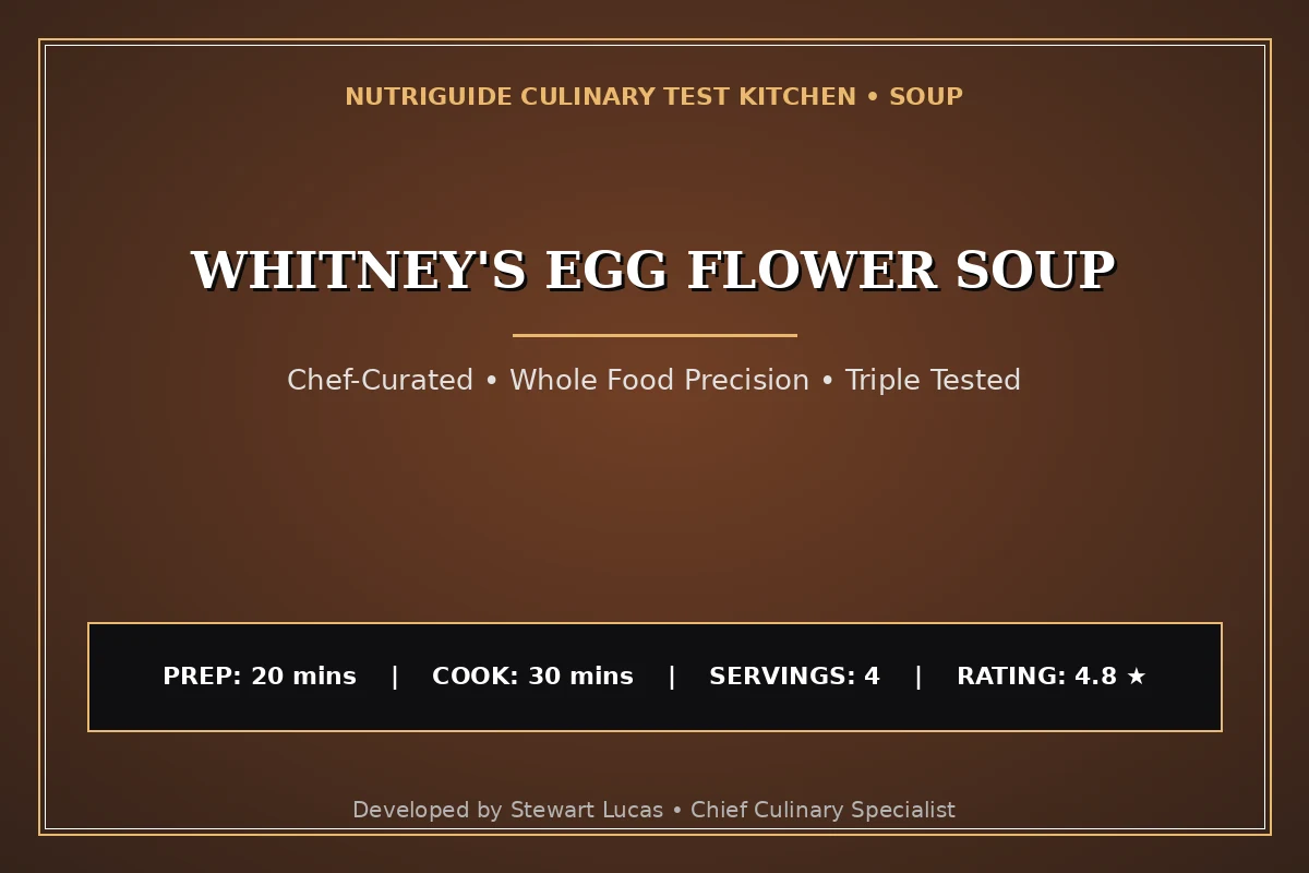 Whitney'S Egg Flower Soup