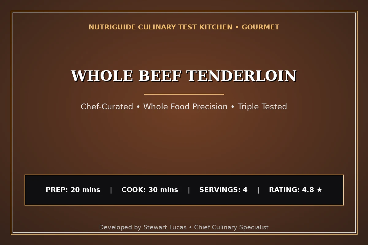 Whole Beef Tenderloin