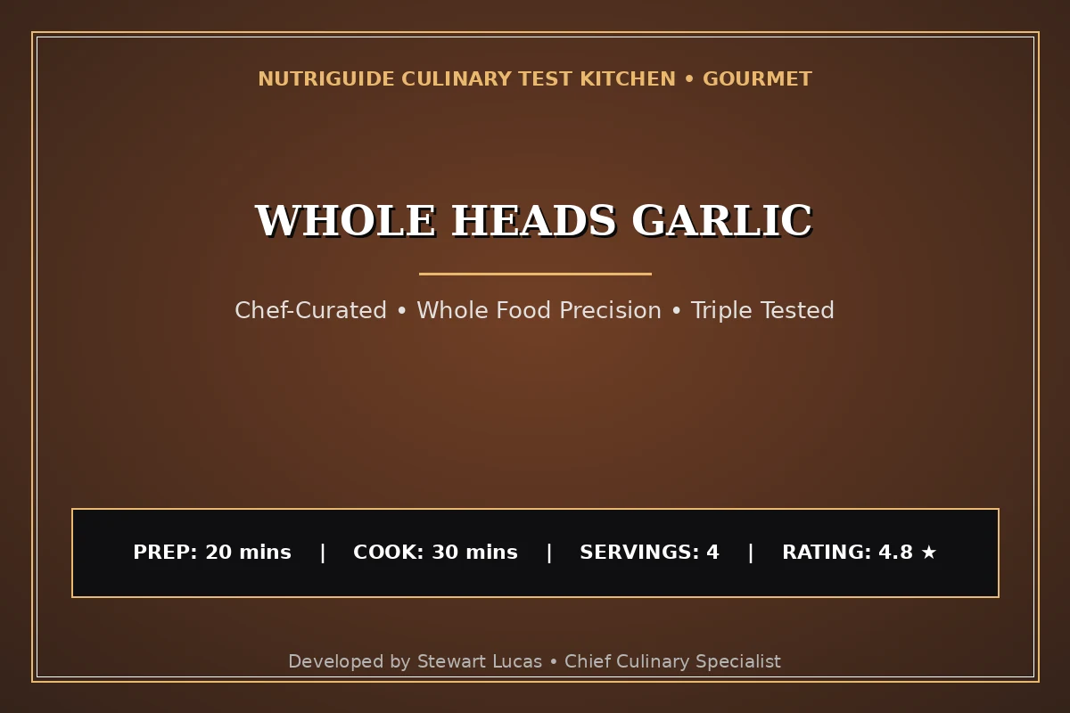 Whole Heads Garlic