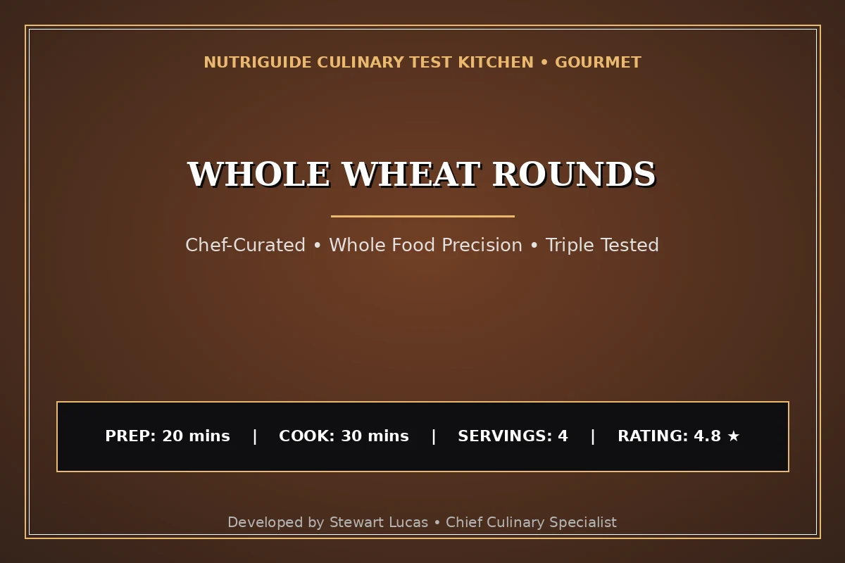 Whole Wheat Rounds