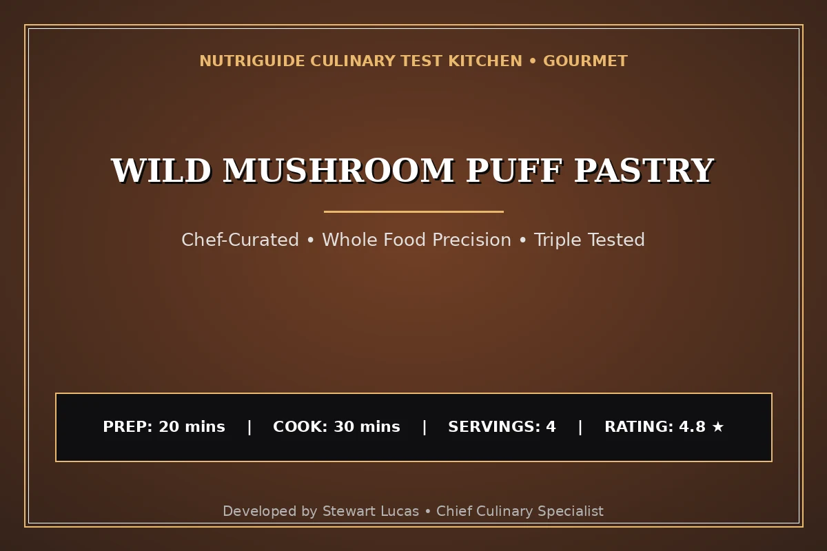 Wild Mushroom Puff Pastry