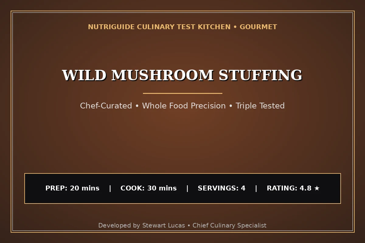 Wild Mushroom Stuffing