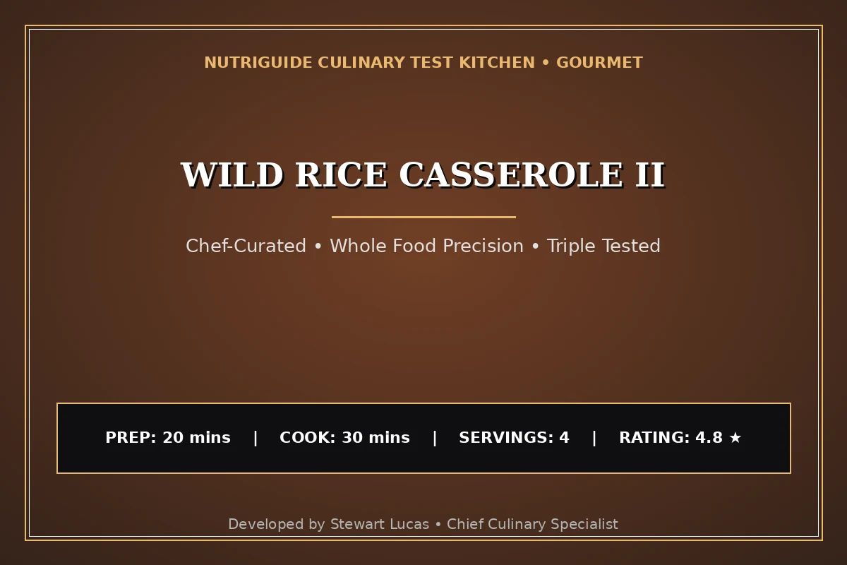Wild Rice Casserole Ii