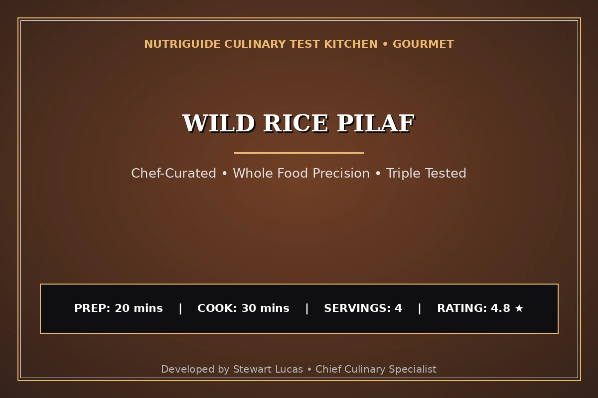 Wild Rice Pilaf