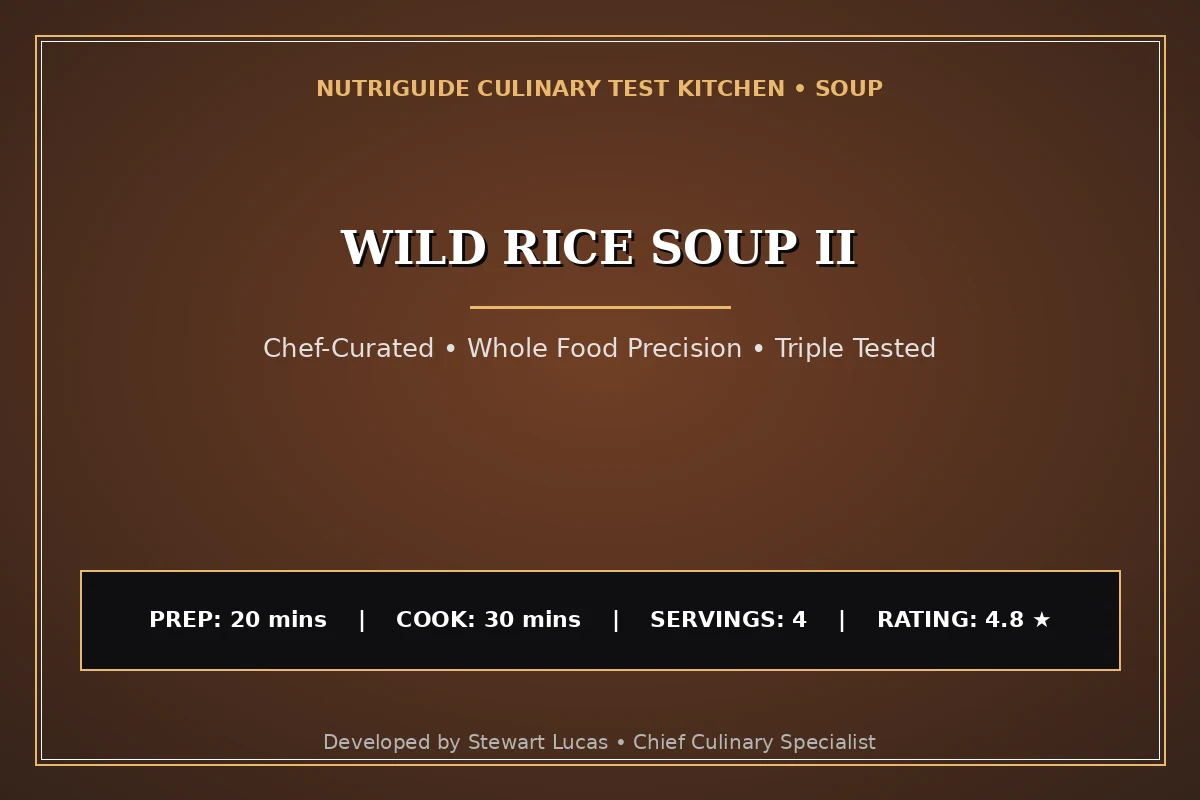 Wild Rice Soup Ii