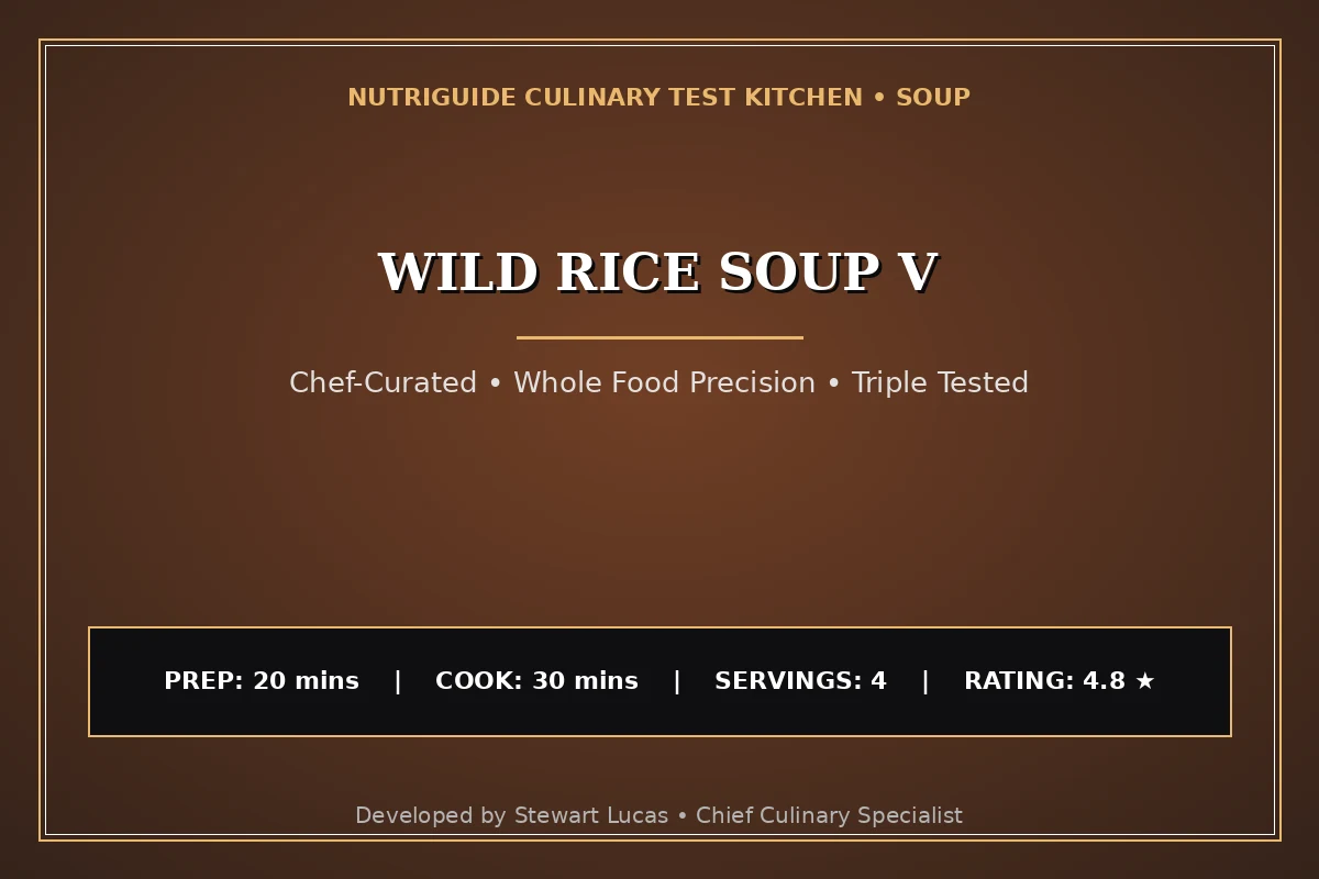 Wild Rice Soup V