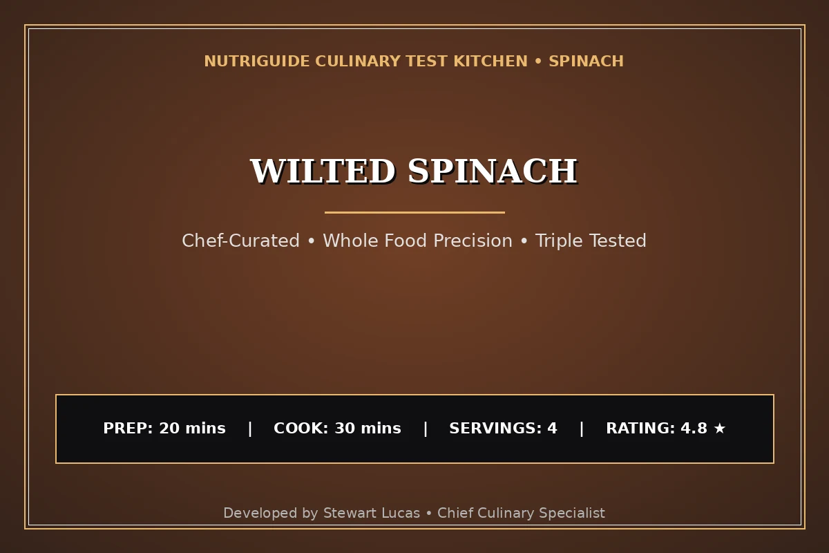 Wilted Spinach