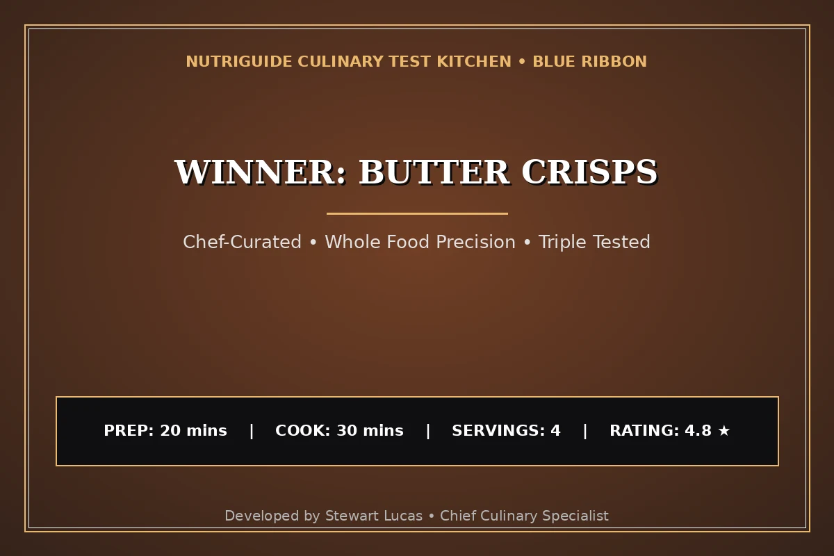 Winner: Butter Crisps