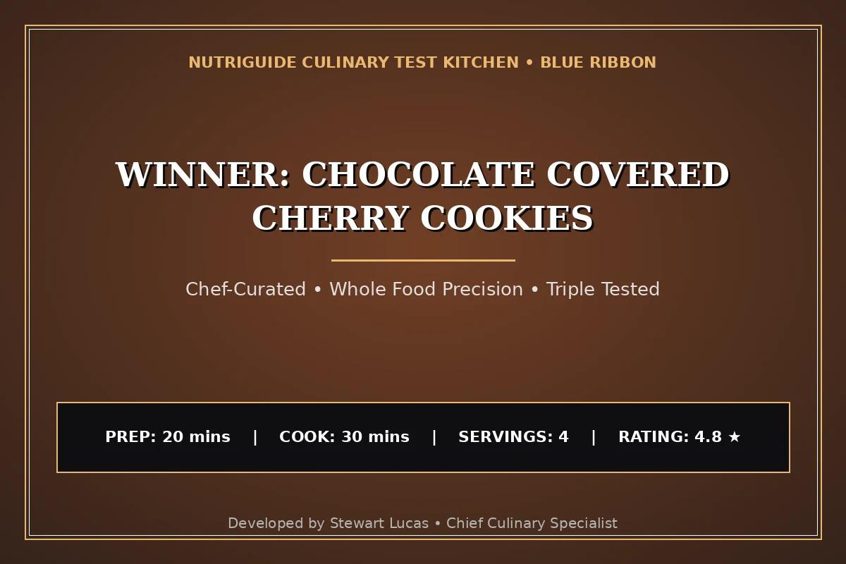 Winner: Chocolate Covered Cherry Cookies