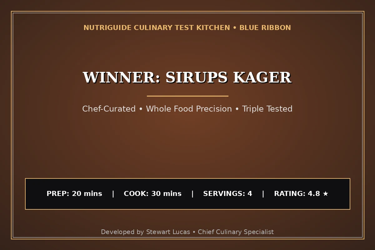 Winner: Sirups Kager