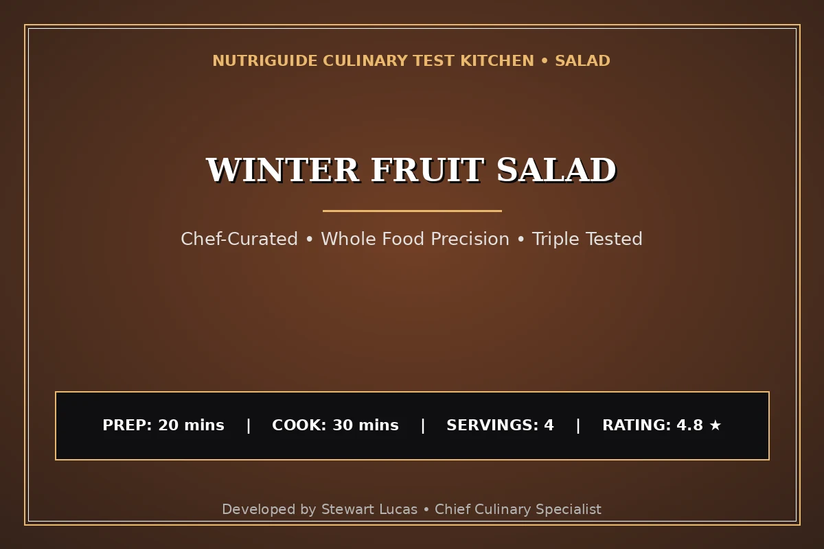 Winter Fruit Salad