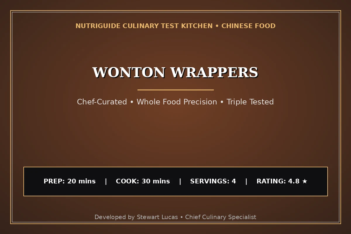 Wonton Wrappers