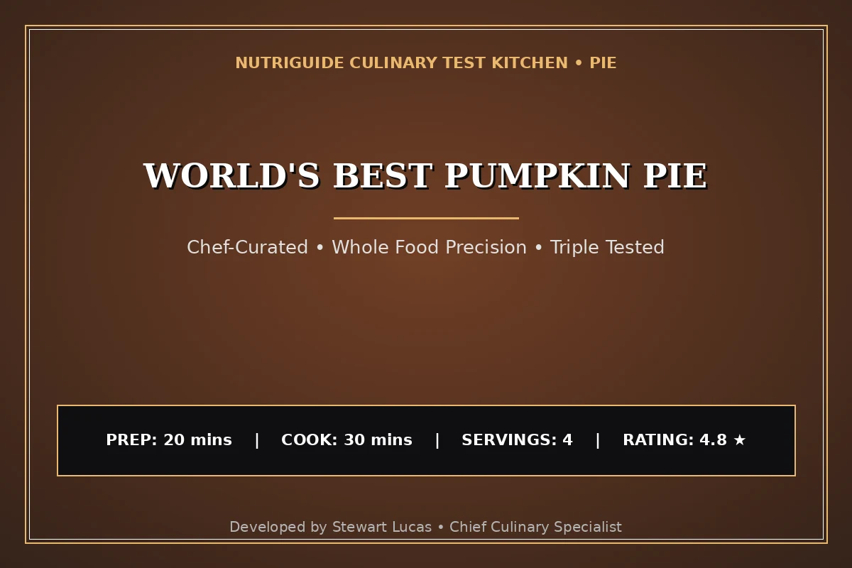 World'S Best Pumpkin Pie